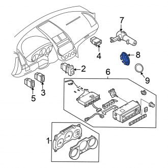 New Fits Nissan, Ignition Lock Escutcheon - Part # 484748J001