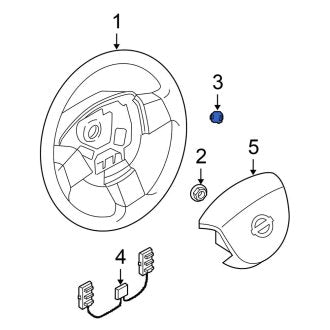 New Fits Nissan, Steering Wheel Plug - Part # 484658J000