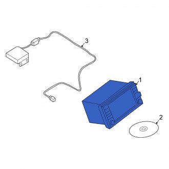 New OEM GPS Navigation System Fits, 2010-2013 Nissan Altima - Part # 25915-ZX07A