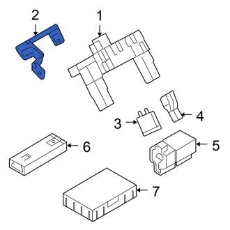 New Fits Nissan, Fuse Box Bracket - Part # 24317EM30A