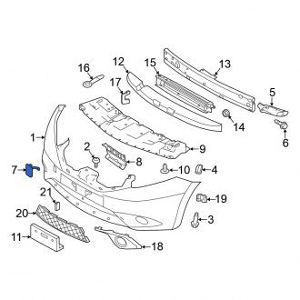 New Fits Nissan, Front Jack Plug Cover - Part # 622A03VY0H