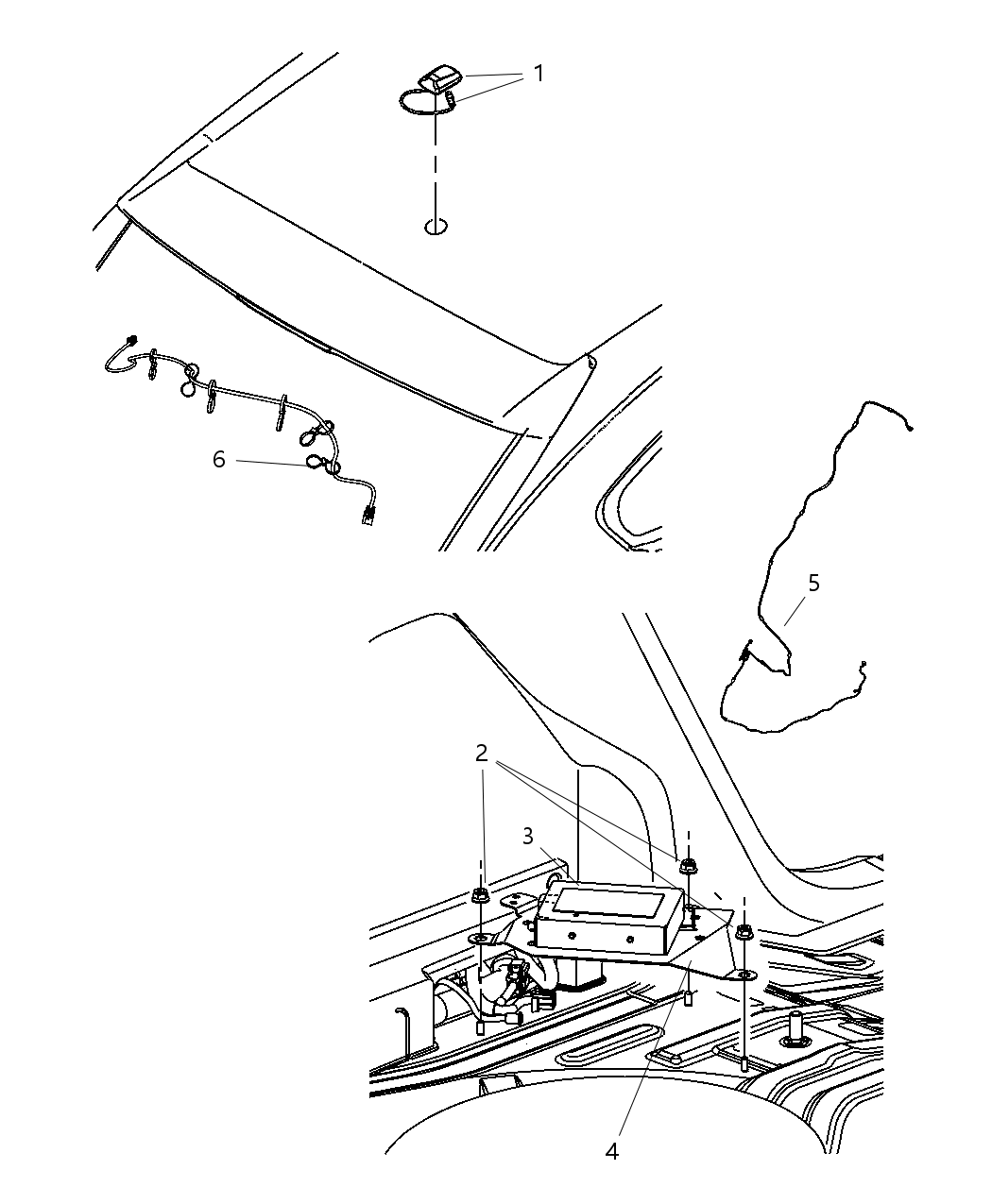 Bracket Satellite Receiver