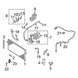 New Fits Nissan, Ambient Air Temperature Sensor Bracket - Part # 923139