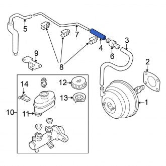 New Fits Nissan, Brake Vacuum Hose - Part # 474710Z810