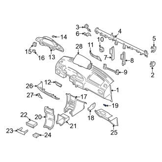 New Fits Nissan, Console Panel Clip - Part # 0155306941