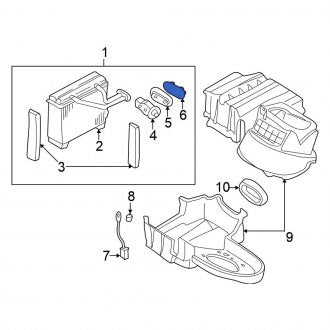 New Fits Nissan, A/C Evaporator Core Seal - Part # 927982Y960