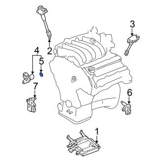 New Fits Nissan, Engine Camshaft Position Sensor O-Ring - Part # 2213138U01