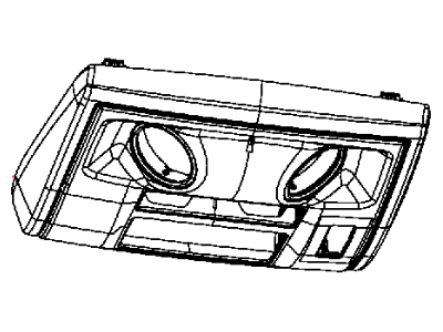 Console Overhead Includes Led Lamp