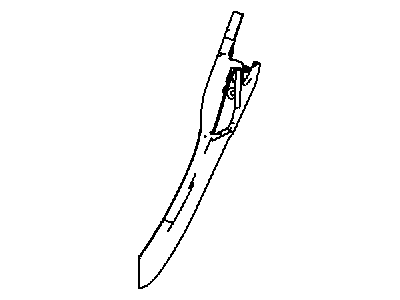 New 2007 Fits Chrysler Sebring Shield-Fold Flat - Part # 1FK141DBAA