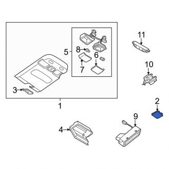 New OEM Genuine Volkswagen, Park Assist Camera Bracket - Part # 3G8980561