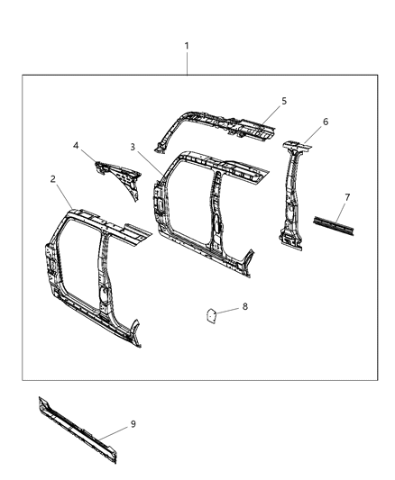 Panel Body Side Aperture Inner Front