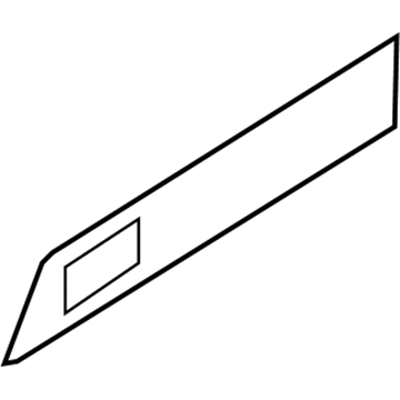 Applique - Door Trim Panel
