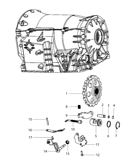 Sprag Transmission Parking