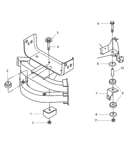 Retainer Shock Absorber