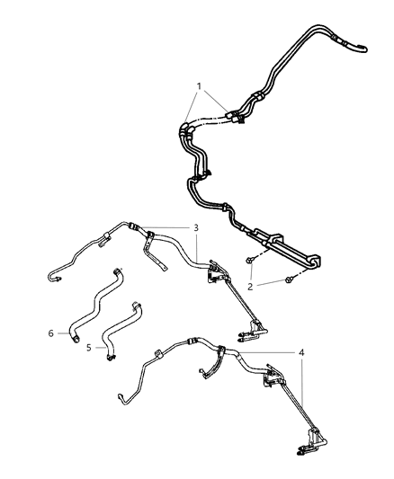 Hose And Cooler Power Steering
