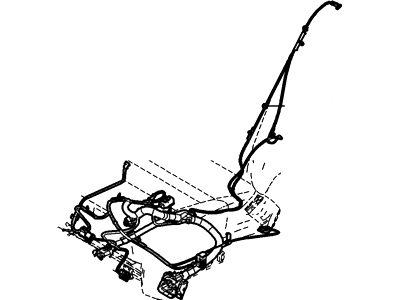 Wire Asy- Motor Seat Adjuster