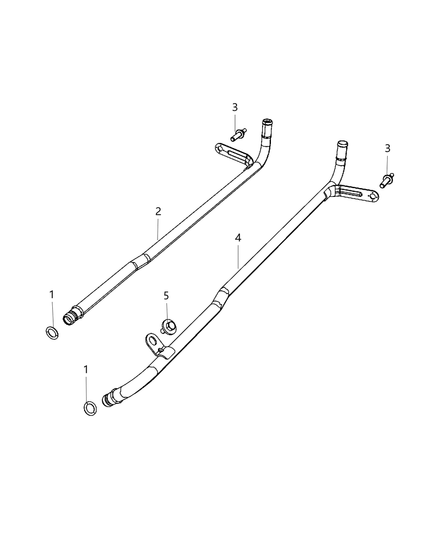 Tube Coolant Outlet
