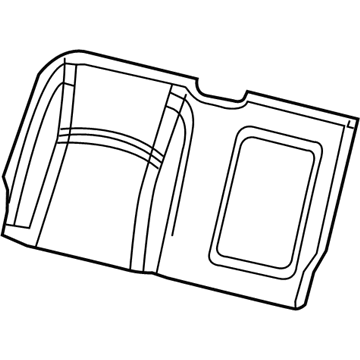 Cover Rear Seat Back Right