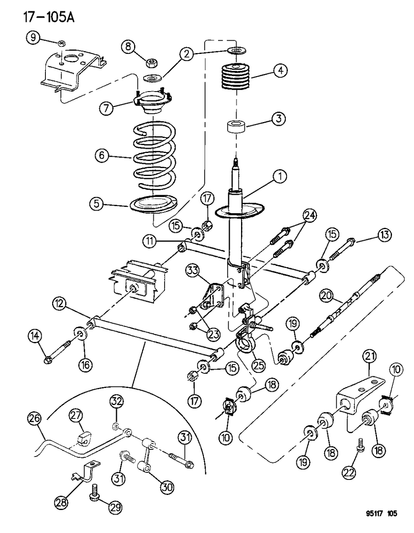 Washer, Strut Mount