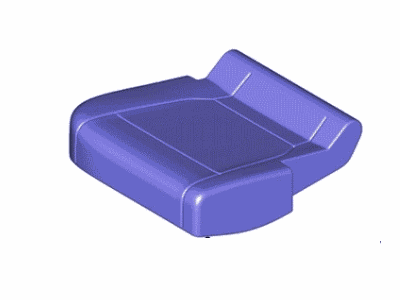 Cover Assy - Rear Seat Cushion