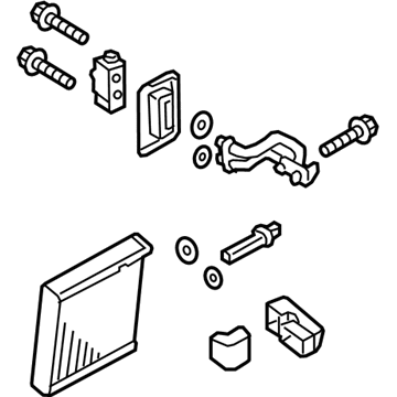 Evaporator, A/C Evaporator