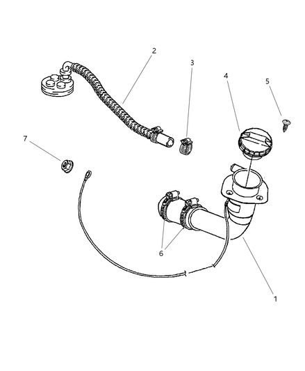 Tube Fuel Vapor Recirculation