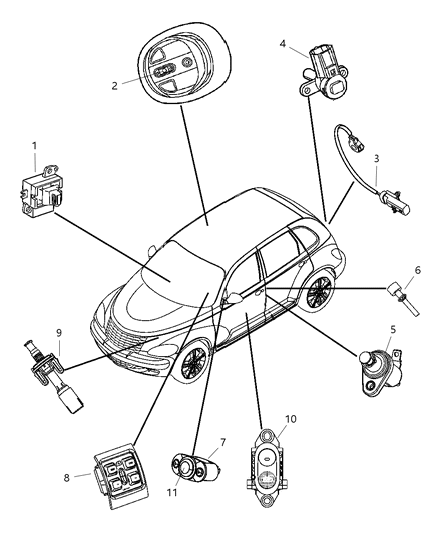 Bumper Door Ajar Switch