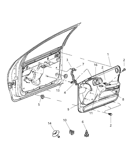 Plug Door Trim Panel