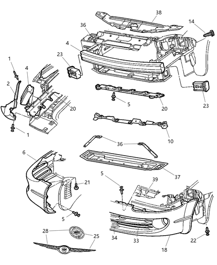 Brace Bumper Fascia