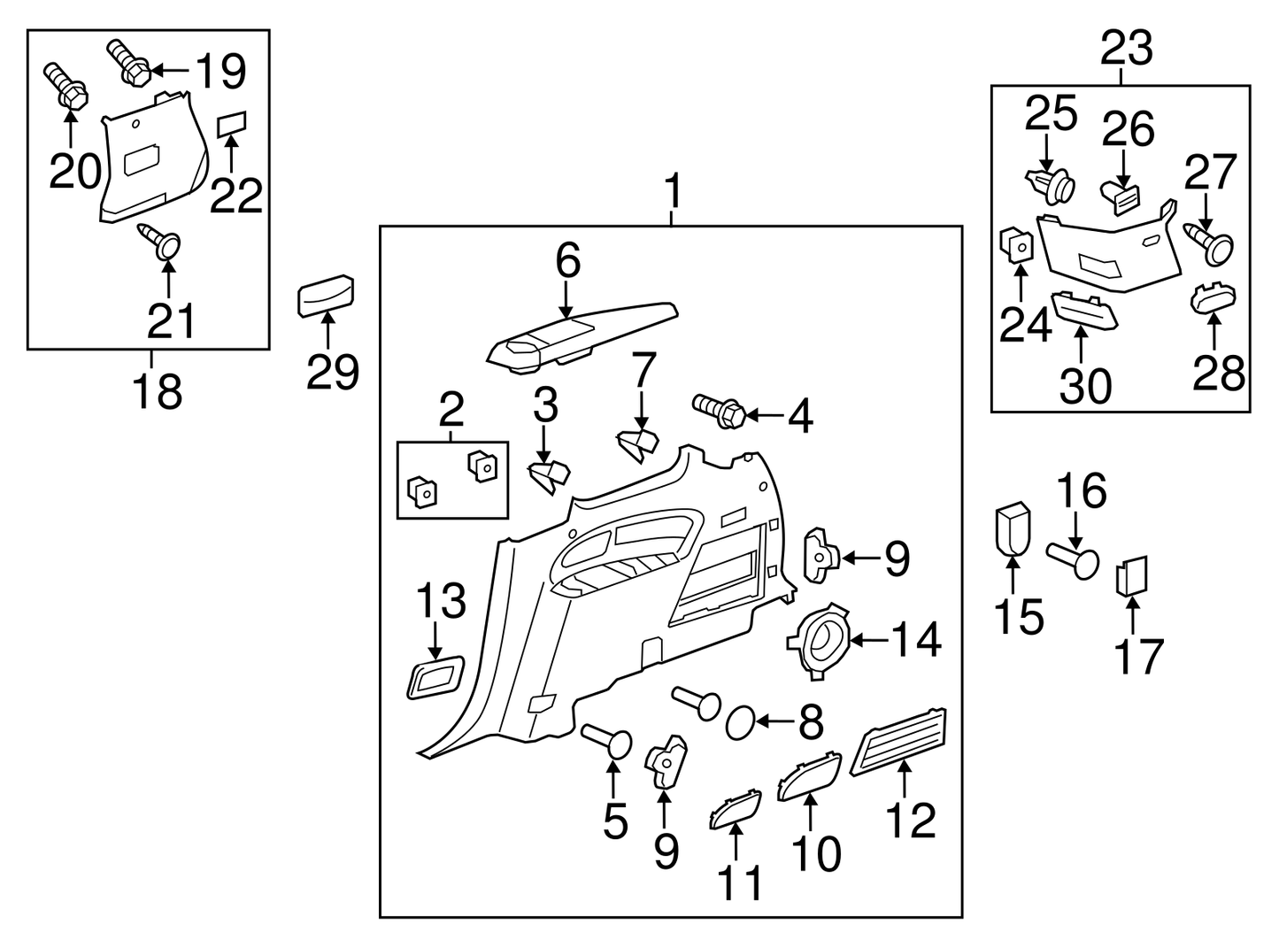 Quarter Trim Panel