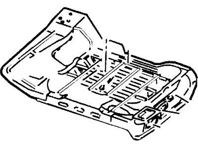 Frame And Spring - Frt Seat Cushion