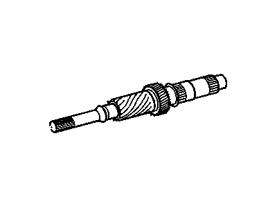 Shaft, Transmission Main Drive(Clutch)