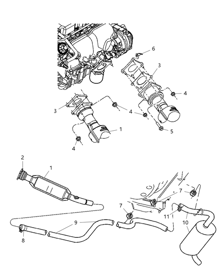 Gasket Manifold To Exhaust Pipe