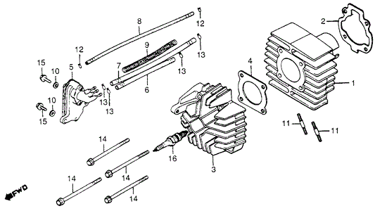 Spark Plug (Bpr2Hs) (Ngk)
