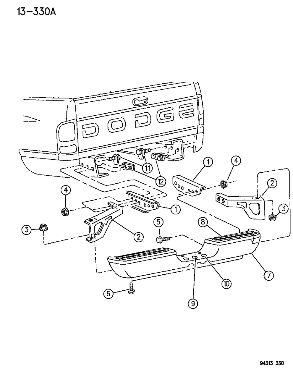 Bracket, Outer