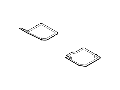 Kit - Contour Carpet Mat - Frt/Rear