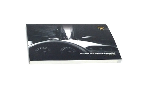 New OEM 2007-2010 Lamborghini Gallardo Infotainment Manual Handbook French Euro Spec