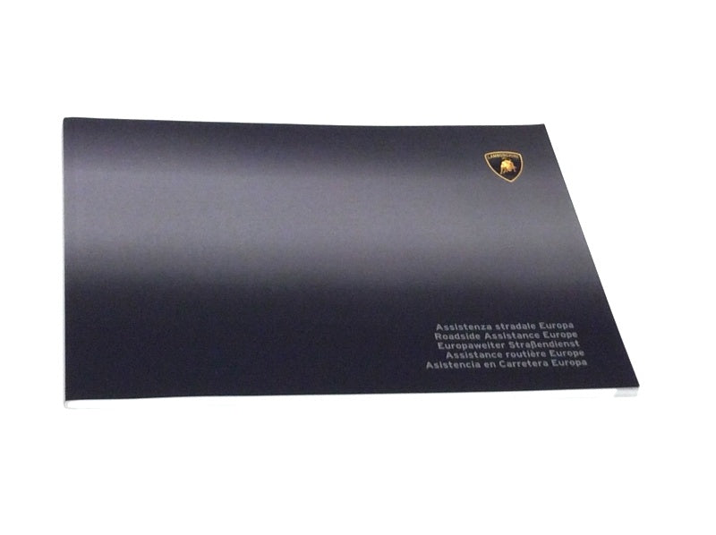New 2004-2011 Lamborghini Gallardo - Murcielago Roadside Assistance Manual