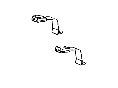 Seat Belt Rear Inner