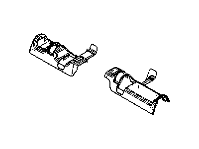 Shield Riser Front Floor Bracket