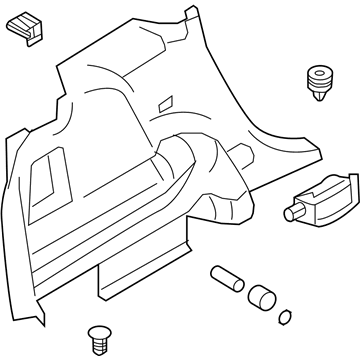 Trim Assy - Quarter