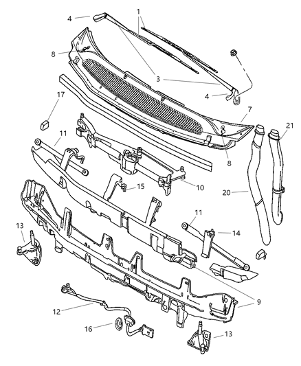 Pivot Package Windshield Wiper