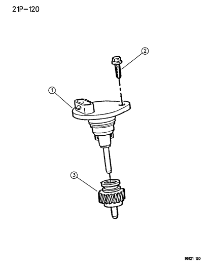 Speedometer Pinion