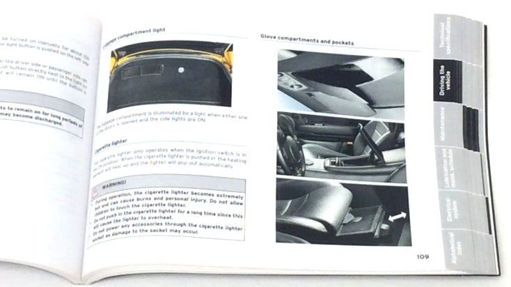 New 2006 Lamborghini Murcielago Coupe USA - Canadian Spec Owners Manual Handbook (NLA)