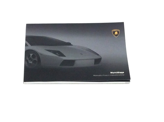 New 2002-2006 Lamborghini Murcielago Coupe Italian Owners Manual Handbook