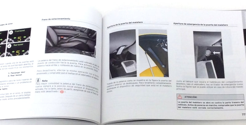 New 2007 Lamborghini Murcielago LP640 Spanish Owners Manual Handbook