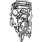 New 2011-2012 Fits Chrysler 1500 Front Door Latch - Part # 68071882AA