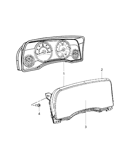 Mask Instrument Cluster