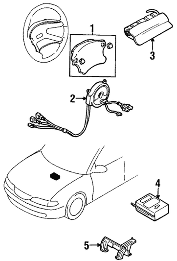 Driver Inflator Module
