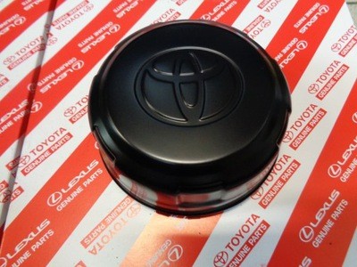 New OEM 1992–1997 Toyota 4Runner / T100 Pickup Rear Wheel Center Cap – Black – Part # 42603-35520